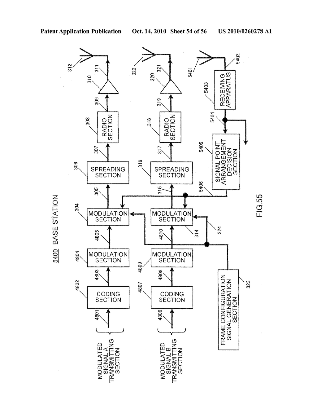 COMMUNICATION APPARATUS AND COMMUNICATION METHOD - diagram, schematic, and image 55