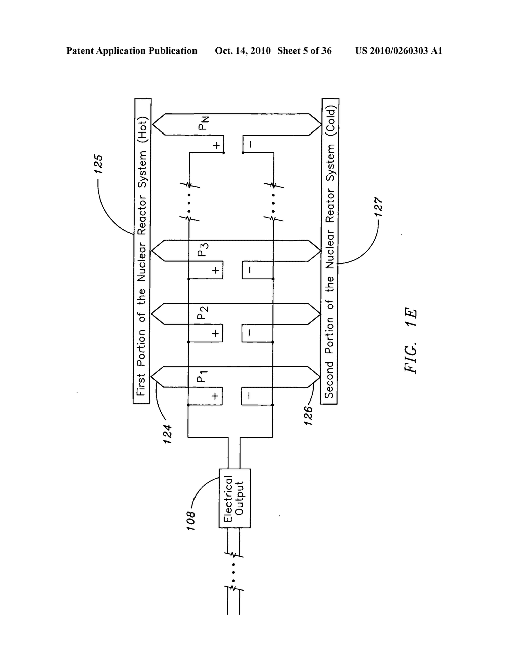 Method and system for the thermoelectric conversion of nuclear reactor generated heat - diagram, schematic, and image 06