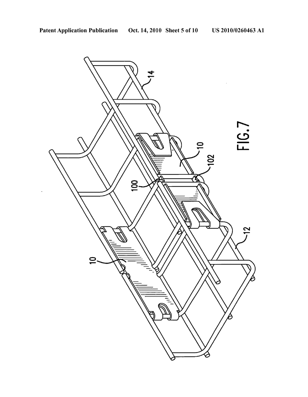 Connector for splicing and hanging cable trays - diagram, schematic, and image 06