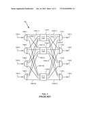 BIDIRECTIONAL WAVELENGTH CROSS CONNECT ARCHITECTURES USING WAVELENGTH ROUTING ELEMENTS diagram and image