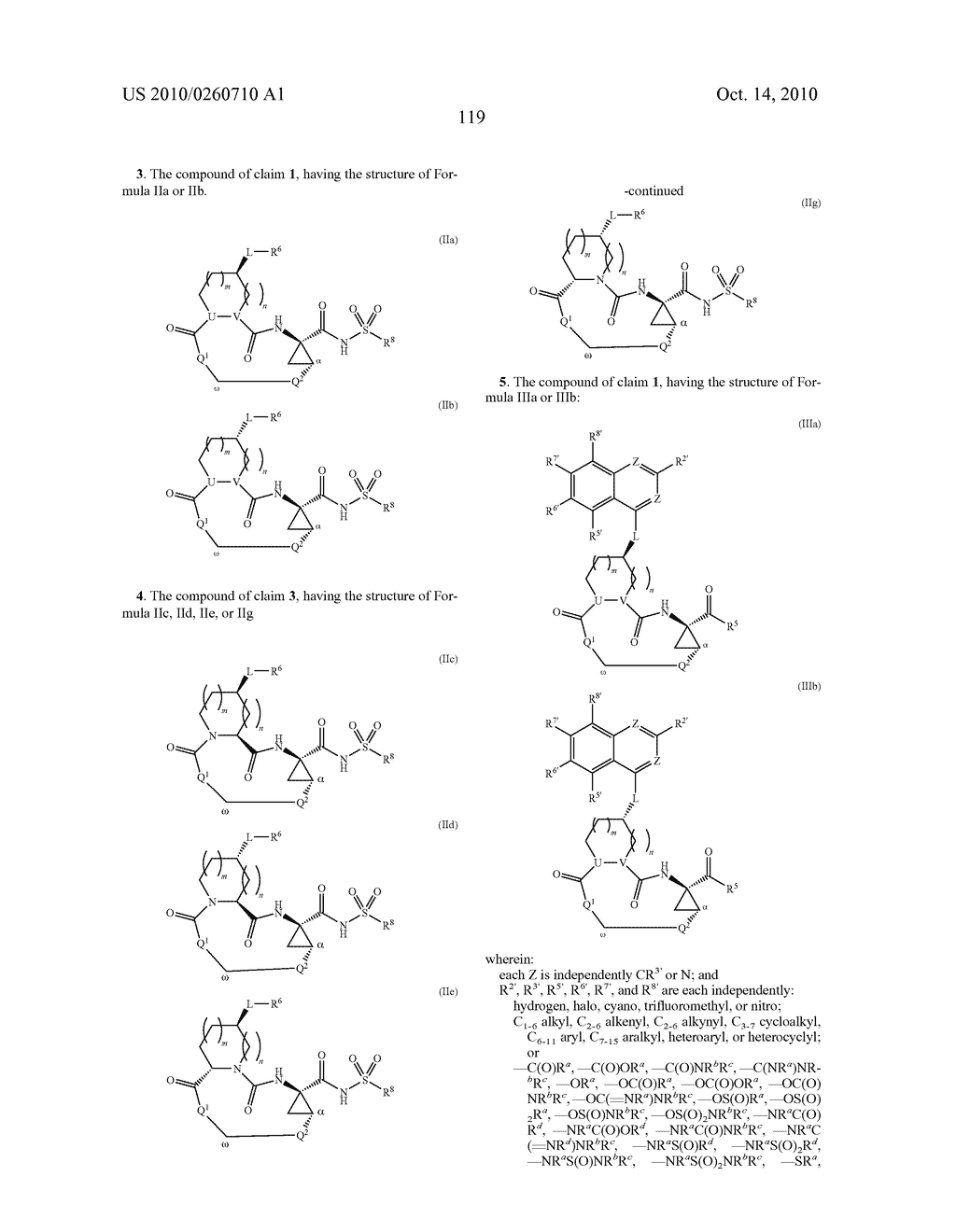 MACROCYCLIC SERINE PROTEASE INHIBITORS - diagram, schematic, and image 120