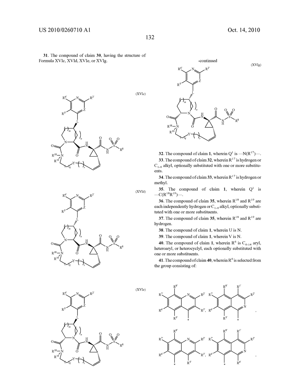 MACROCYCLIC SERINE PROTEASE INHIBITORS - diagram, schematic, and image 133