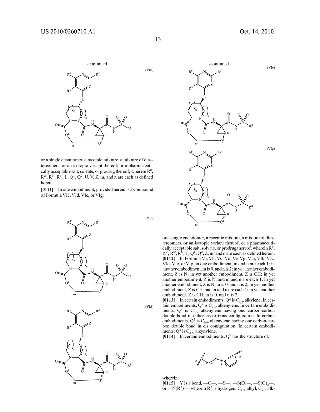 MACROCYCLIC SERINE PROTEASE INHIBITORS - diagram, schematic, and image 14