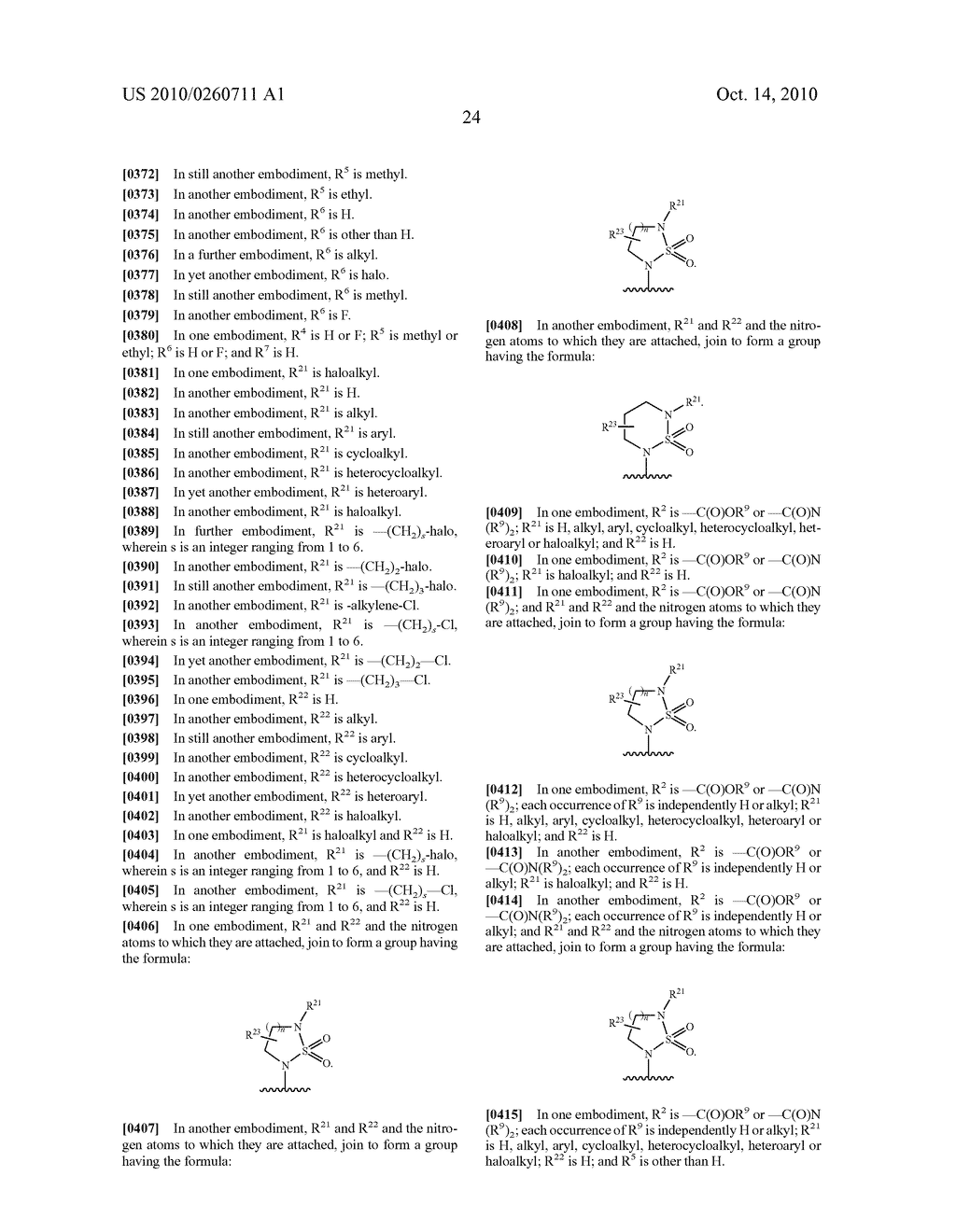 3-AMINOSULFONYL SUBSTITUTED INDOLE DERIVATIVES AND METHODS OF USE THEREOF - diagram, schematic, and image 25