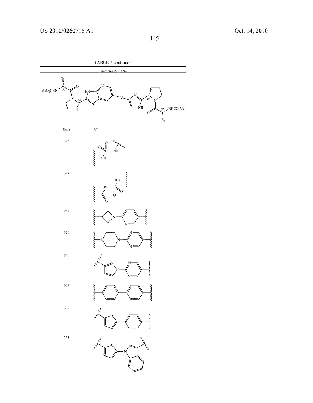 HEPATITIS C VIRUS INHIBITORS - diagram, schematic, and image 146