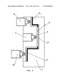 METHOD FOR PRODUCING A MOLDED PART COMPRISING DIFFERENT DECORATIVE ZONES diagram and image