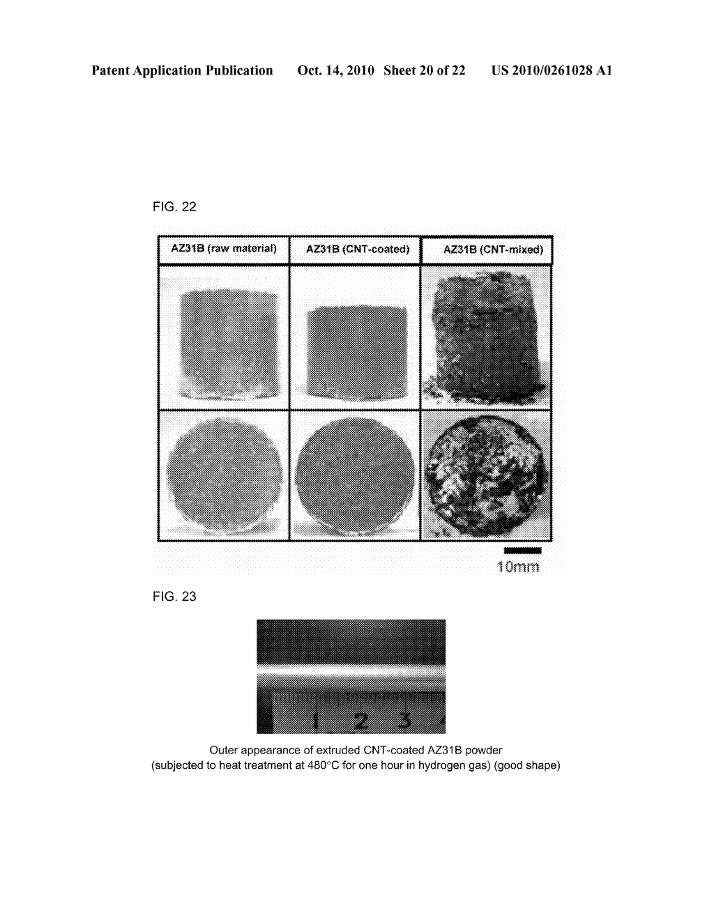 COMPOSITE METAL MATERIAL AND METHOD FOR PRODUCING THE SAME - diagram, schematic, and image 21