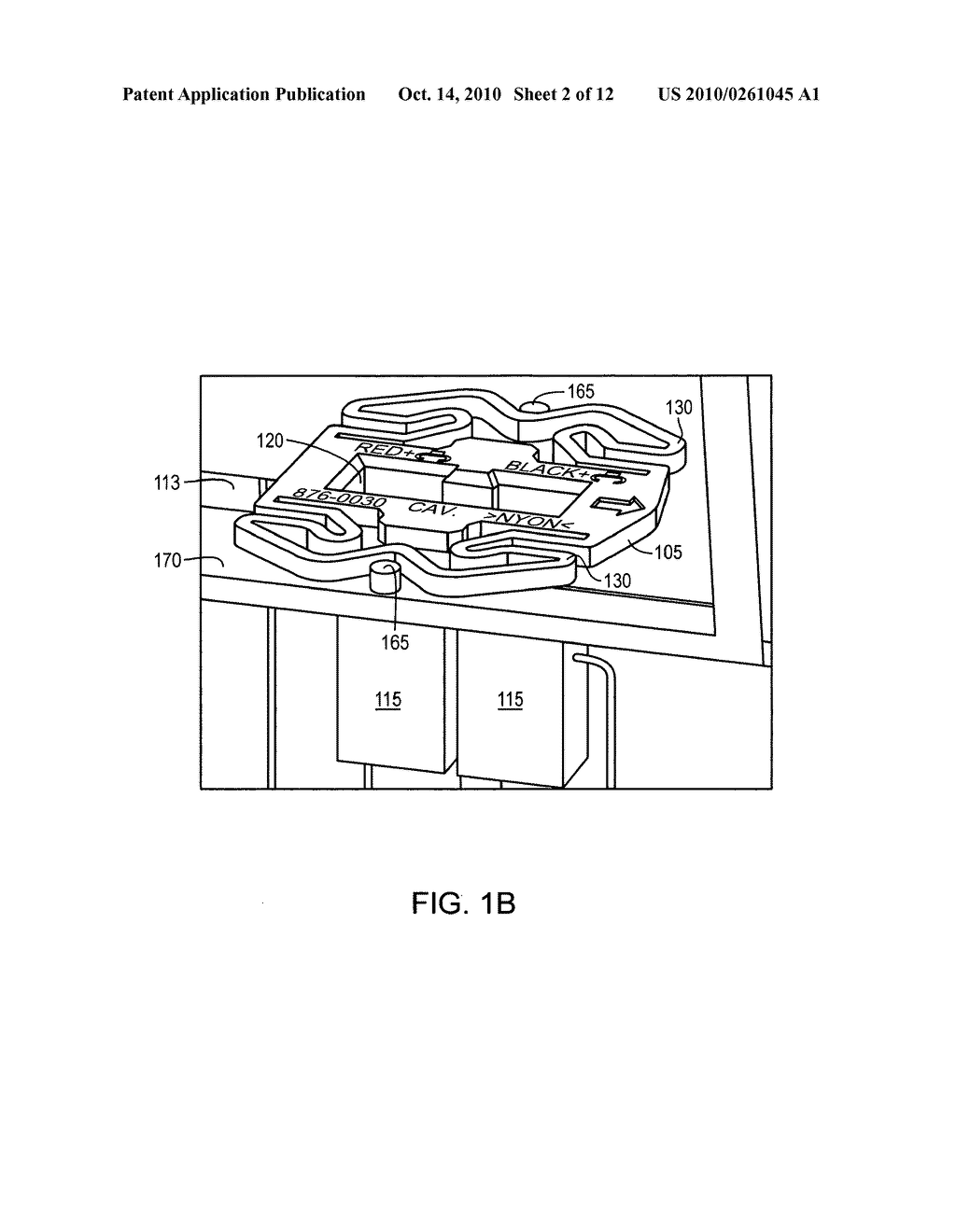 Self-alignment and shock impact relief battery connector - diagram, schematic, and image 03