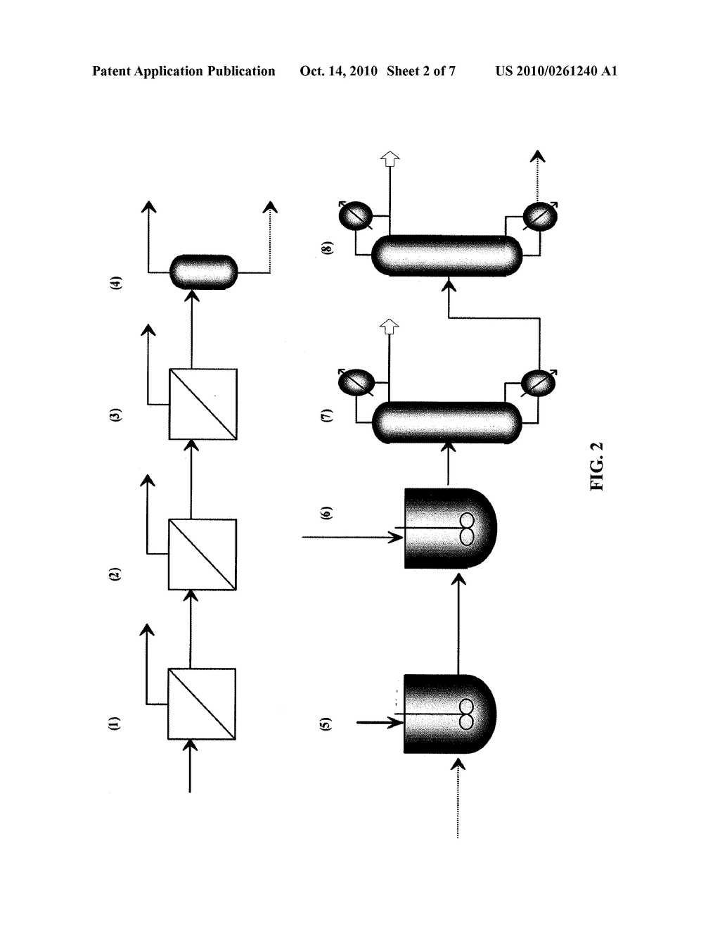 METHOD OF PURIFYING ALCOHOL FROM A FERMENTATION BROTH - diagram, schematic, and image 03