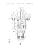 FLUIDPROOF CONNECTOR AND ASSEMBLING METHOD THEREFOR diagram and image