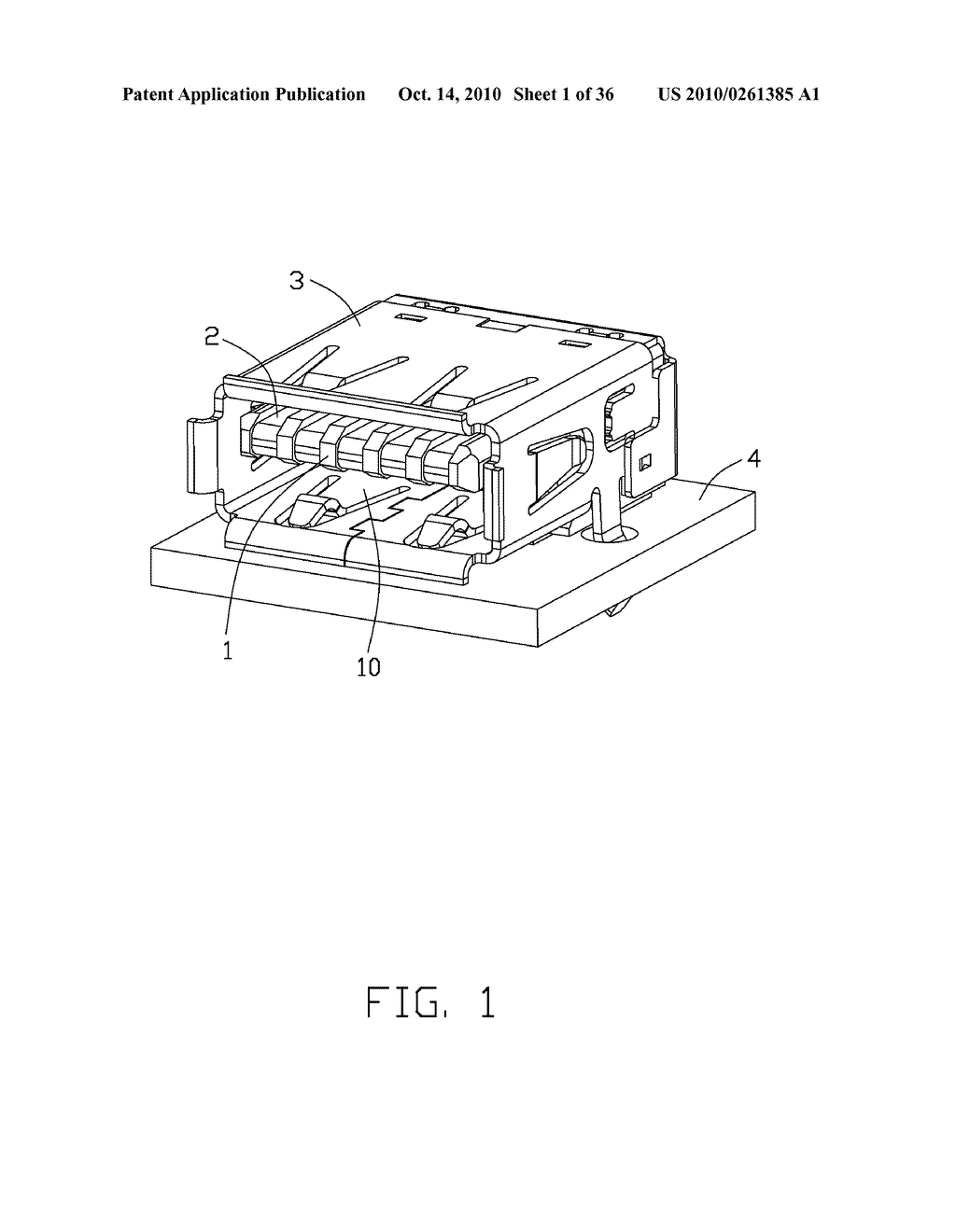 ELECTRICAL CONNECTOR WITH IMPROVED CONTACT ARRANGEMENT - diagram, schematic, and image 02