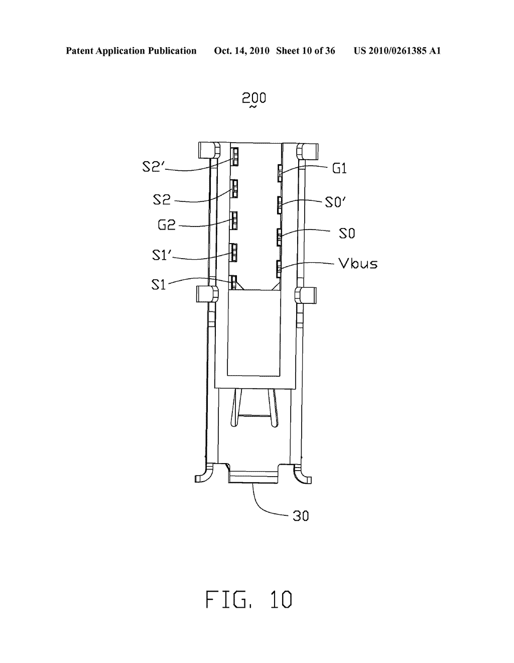 ELECTRICAL CONNECTOR WITH IMPROVED CONTACT ARRANGEMENT - diagram, schematic, and image 11