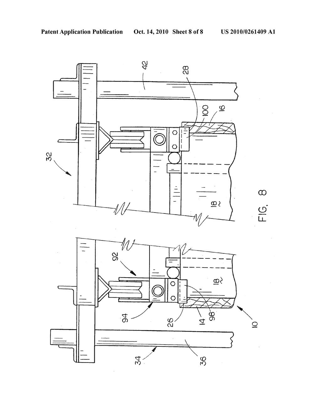 Device for scraping debris from a honey super - diagram, schematic, and image 09