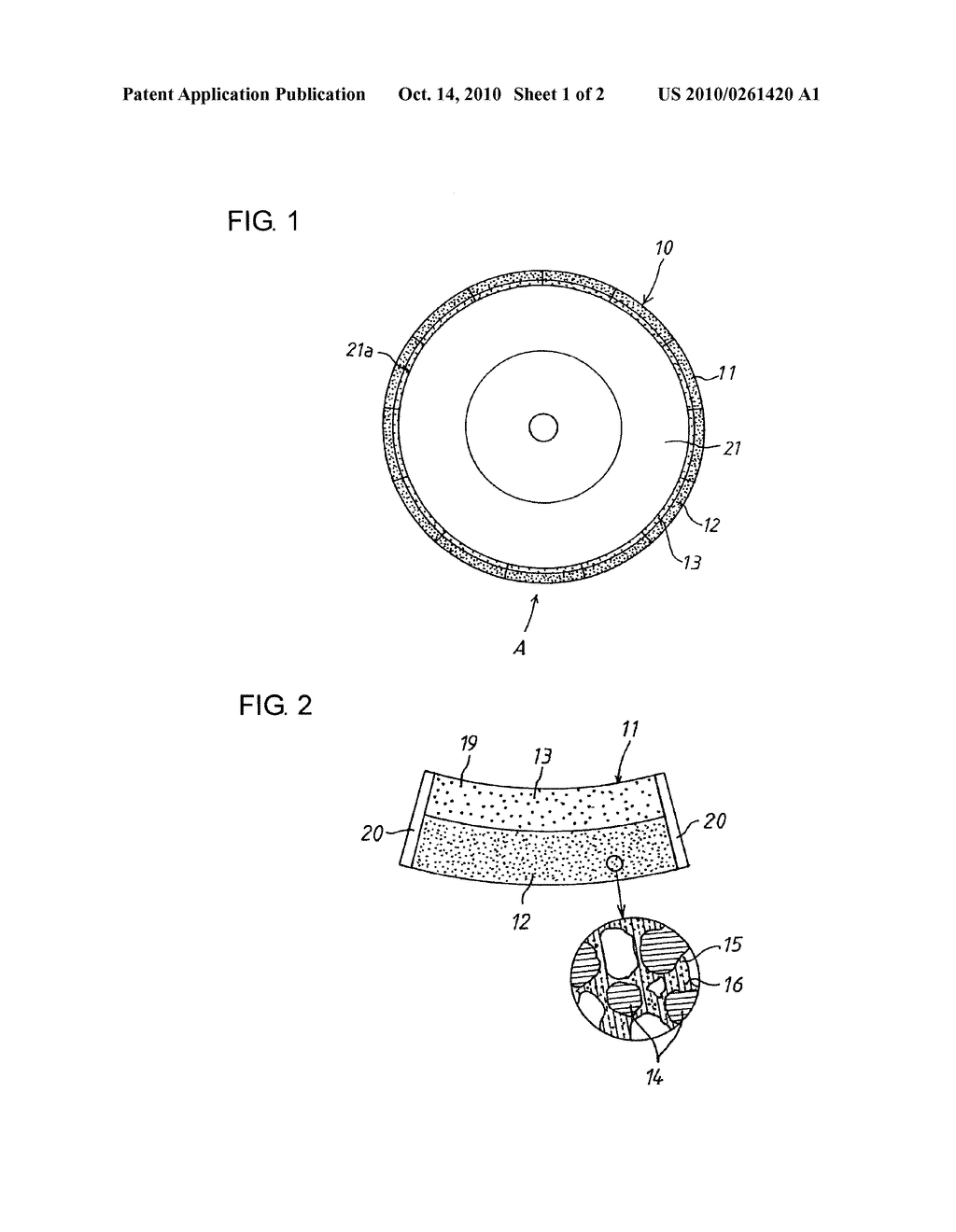 SEGMENTED GRINDING WHEEL AND MANUFACTURING METHOD THEREFOR - diagram, schematic, and image 02