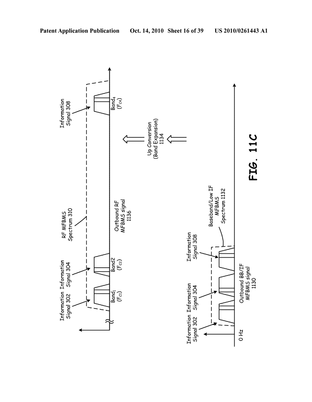 MULTIPLE FREQUENCY BAND INFORMATION SIGNAL UNIVERSAL FRONT END WITH ADJUSTABLE ANALOG SIGNAL PATH COMPONENTS - diagram, schematic, and image 17