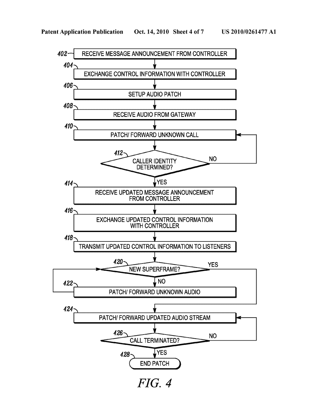 RELAY OF DELAYED TRANSMITTER IDENTITY ACROSS AN AUDIO PATCH - diagram, schematic, and image 05