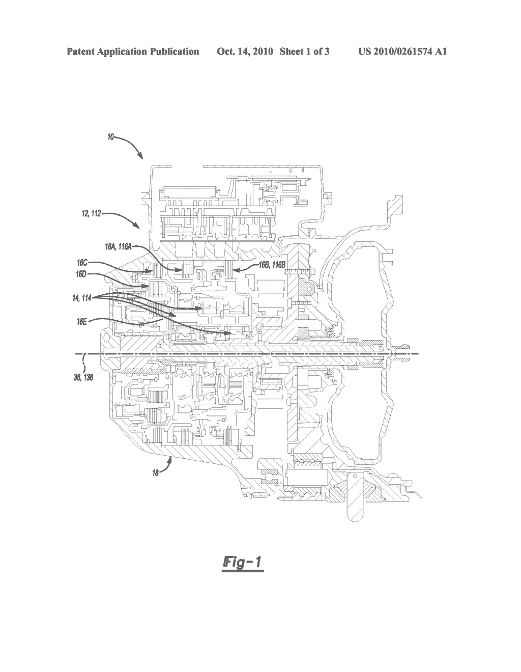 AUTOMATIC TRANSMISSION WITH NORMALLY ENGAGED DISC CLUTCHES - diagram, schematic, and image 02