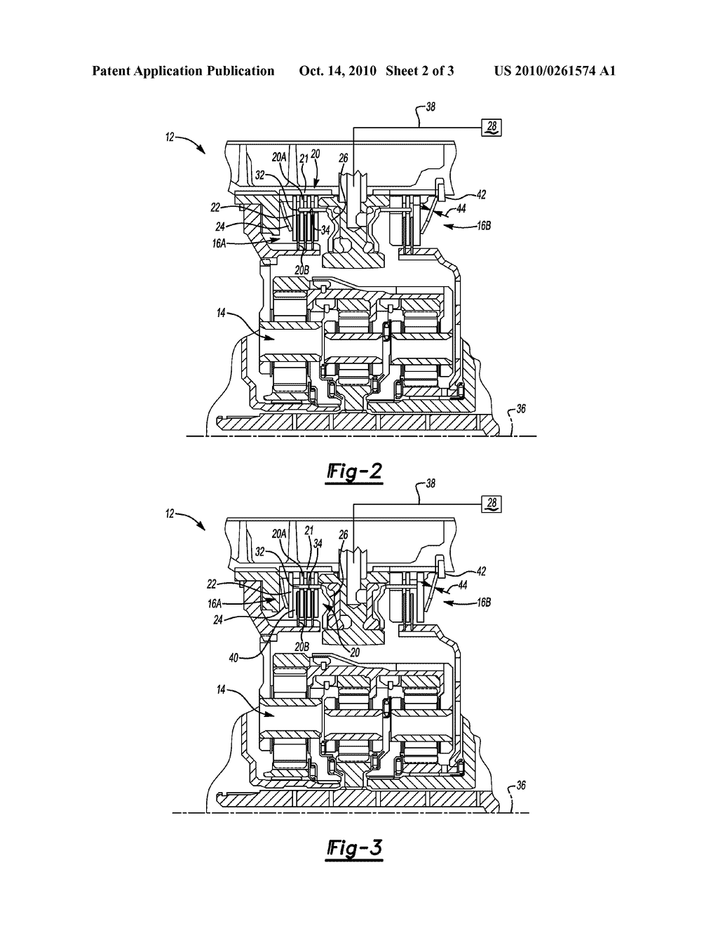 AUTOMATIC TRANSMISSION WITH NORMALLY ENGAGED DISC CLUTCHES - diagram, schematic, and image 03