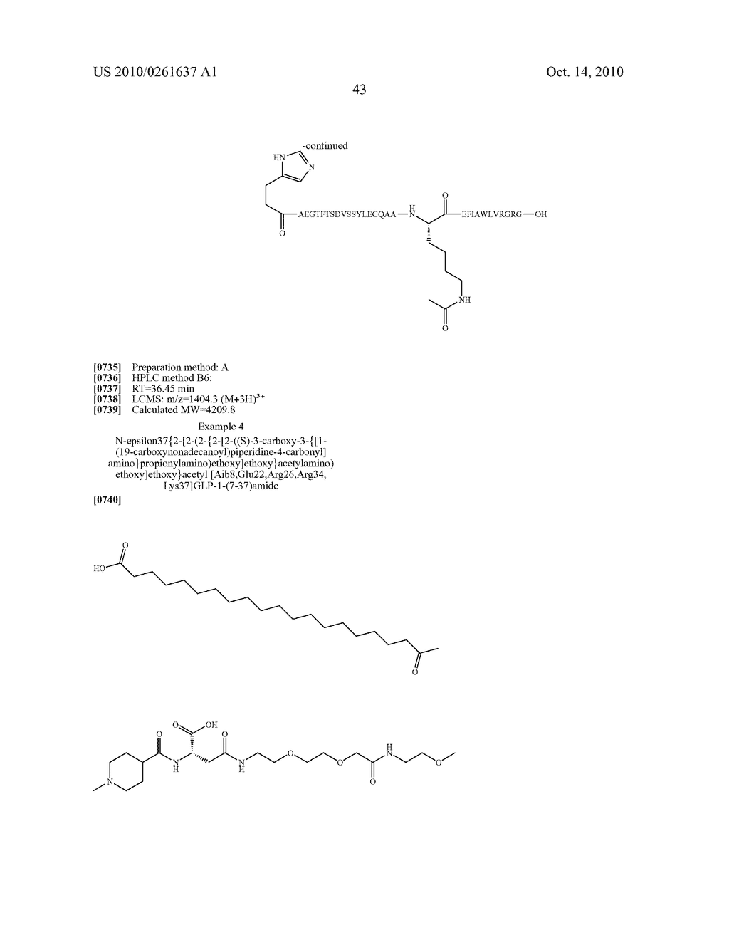 PEPTIDES DERIVATIZED WITH A-B-C-D- AND THEIR THERAPEUTICAL USE - diagram, schematic, and image 44