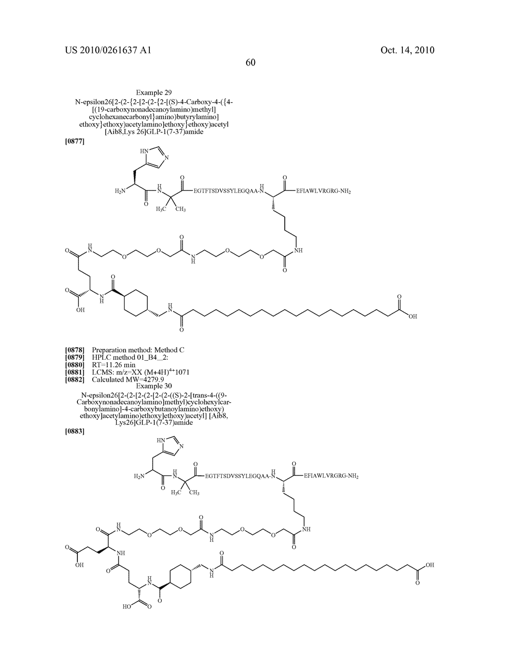 PEPTIDES DERIVATIZED WITH A-B-C-D- AND THEIR THERAPEUTICAL USE - diagram, schematic, and image 61