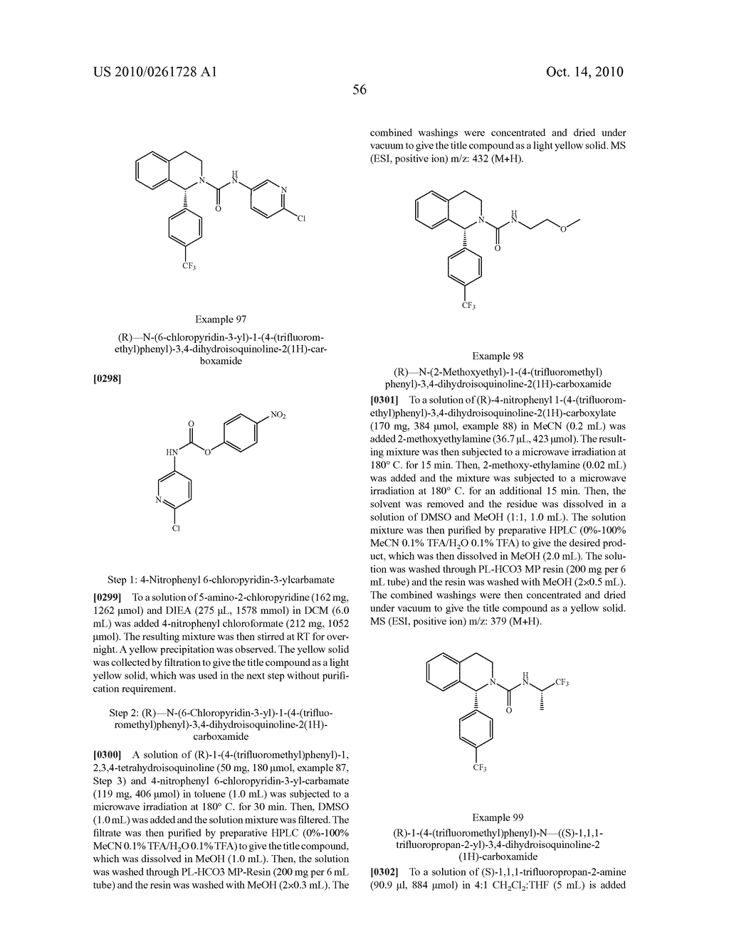TRP-M8 RECEPTOR LIGANDS AND THEIR USE IN TREATMENTS - diagram, schematic, and image 57