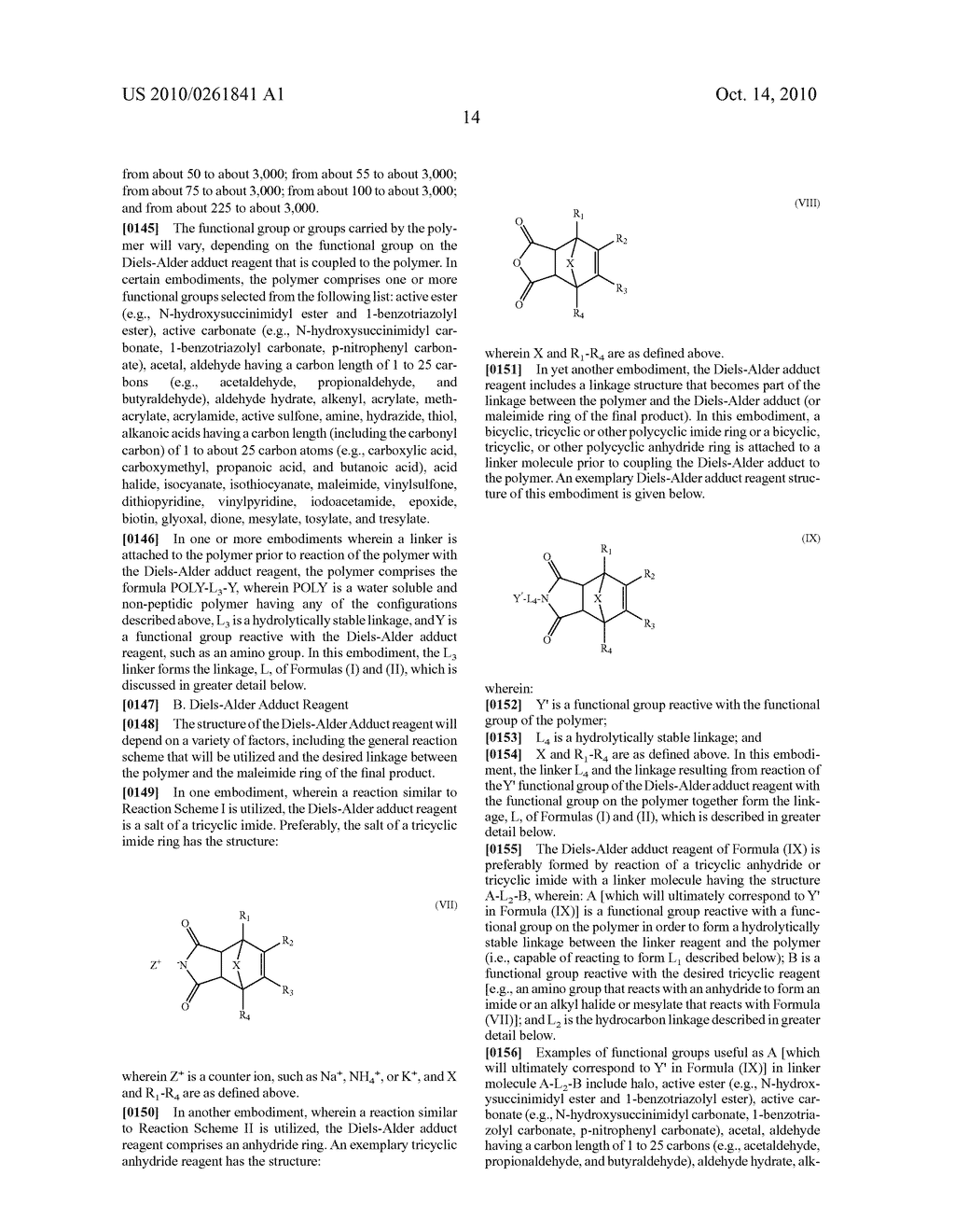 Intermediates Useful in the Preparation of Maleimide Functionalized Polymers - diagram, schematic, and image 15