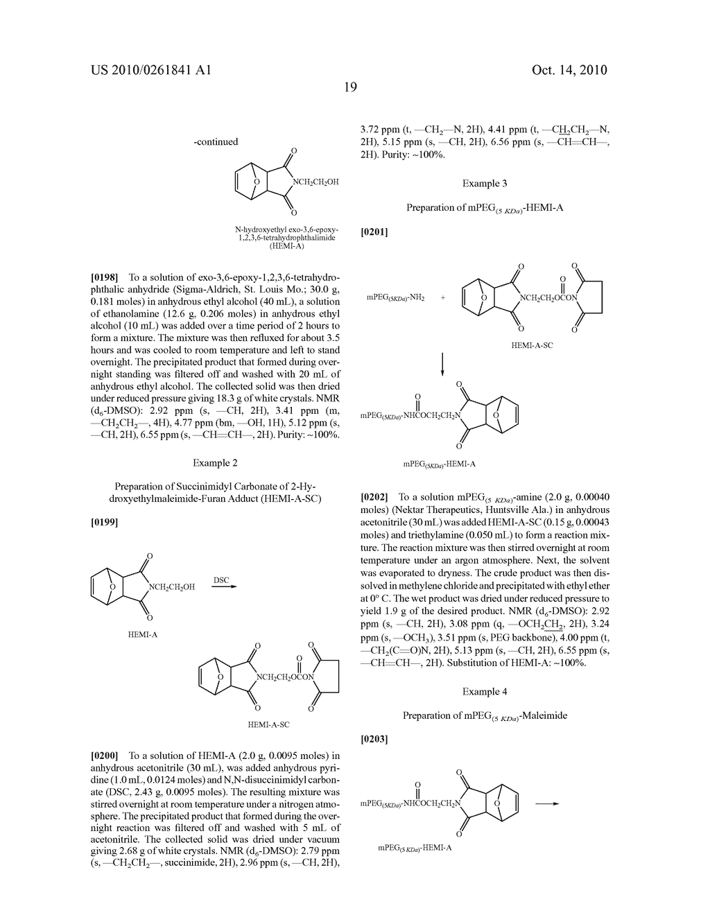 Intermediates Useful in the Preparation of Maleimide Functionalized Polymers - diagram, schematic, and image 20