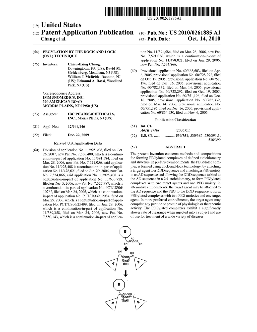 PEGylation by the Dock and Lock (DNL) Technique - diagram, schematic, and image 01