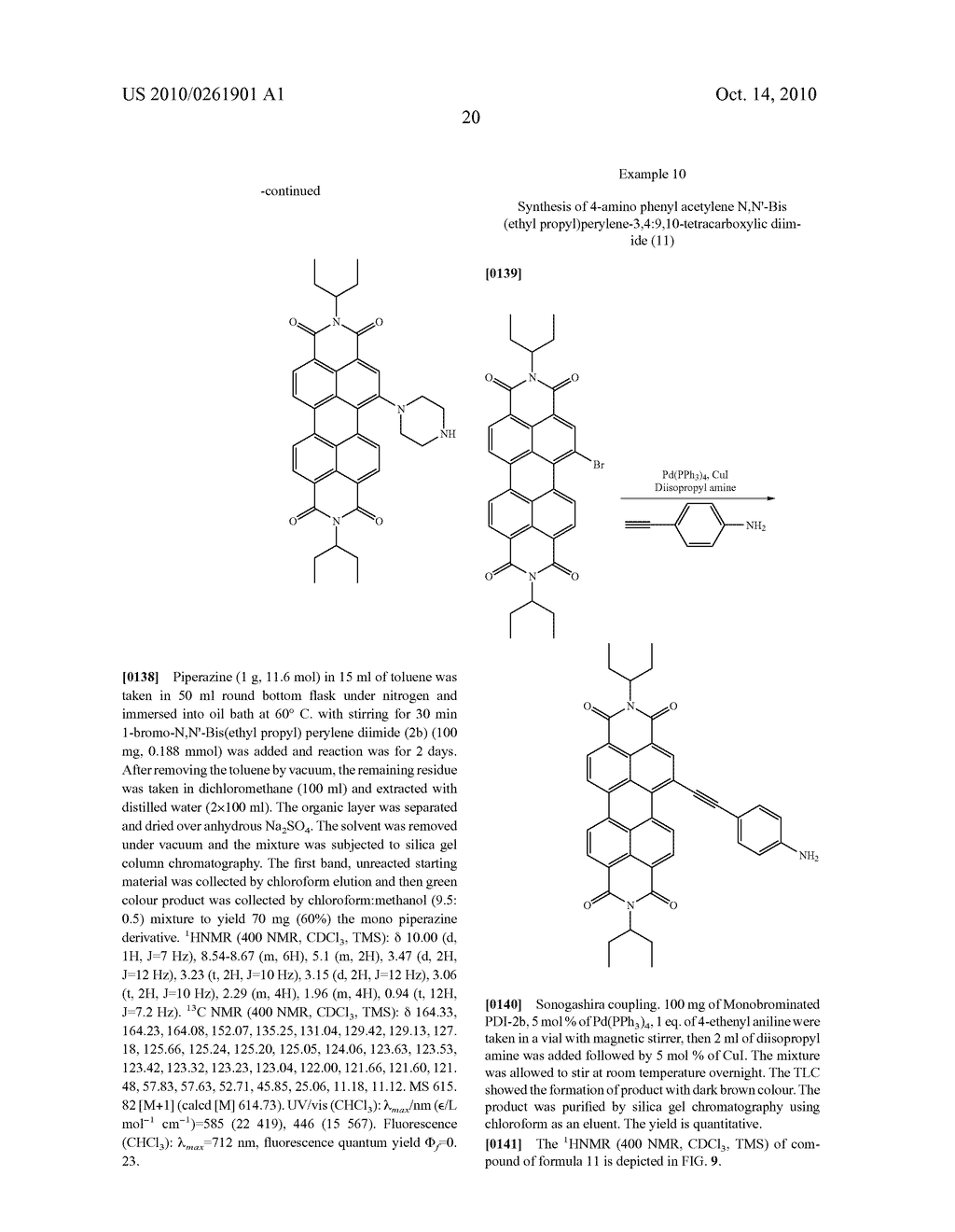 SELECTIVE BROMINATION OF PERYLENE DIIMIDES AND DERIVATIVES THEREOF UNDER MILD CONDITIONS - diagram, schematic, and image 39