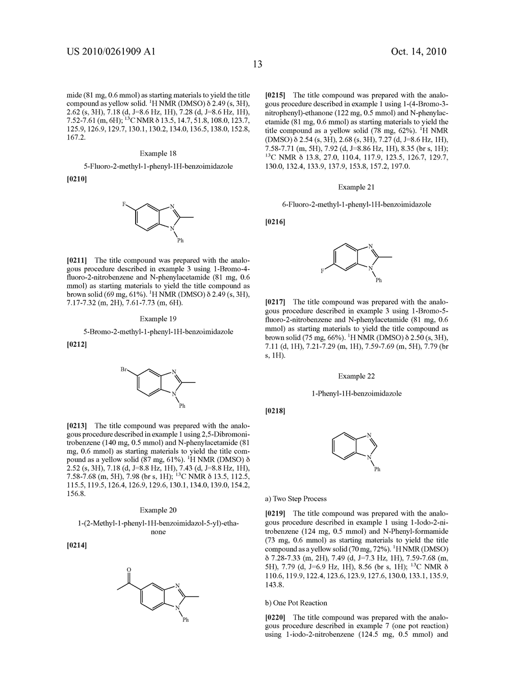 Regioselective copper catalyzed synthesis of benzimidazoles and azabenzimidazoles - diagram, schematic, and image 14