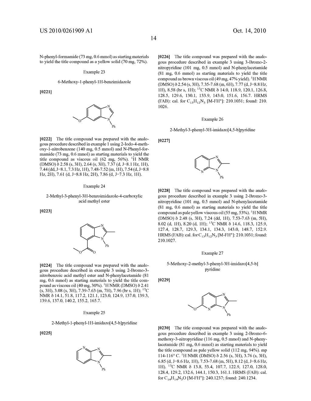 Regioselective copper catalyzed synthesis of benzimidazoles and azabenzimidazoles - diagram, schematic, and image 15