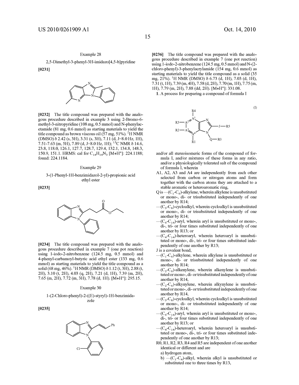 Regioselective copper catalyzed synthesis of benzimidazoles and azabenzimidazoles - diagram, schematic, and image 16