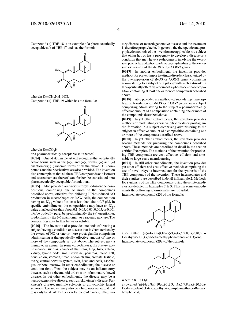 Tricyclic-Bis-Enone Derivatives and Methods of Use Thereof - diagram, schematic, and image 10