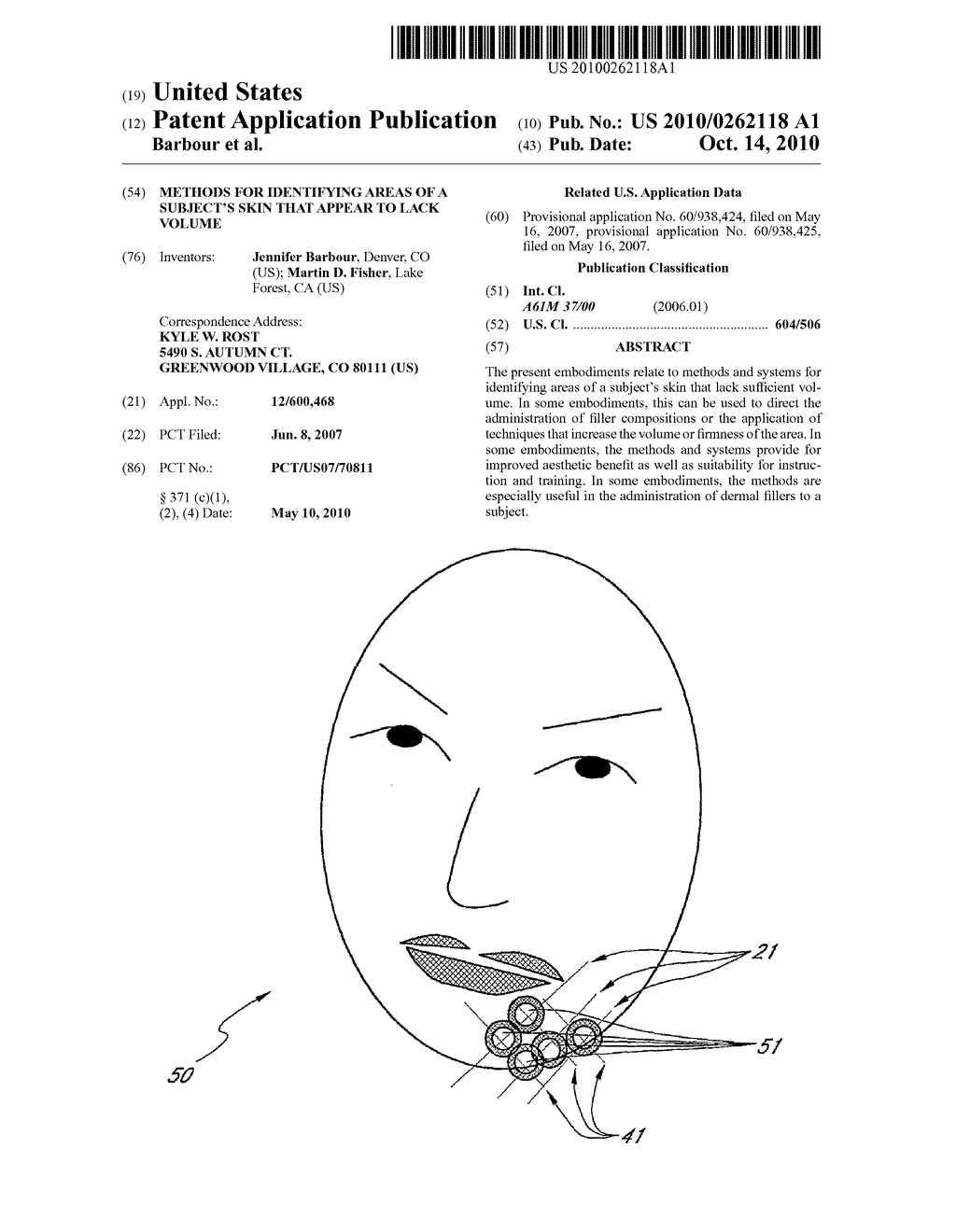 Methods for Identifying Areas of a Subject's Skin that Appear to Lack Volume - diagram, schematic, and image 01