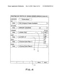 Electronic flight bag user interface system diagram and image