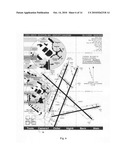 Electronic flight bag user interface system diagram and image