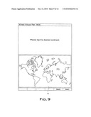 Electronic flight bag user interface system diagram and image