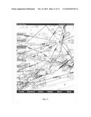 Electronic flight bag user interface system diagram and image