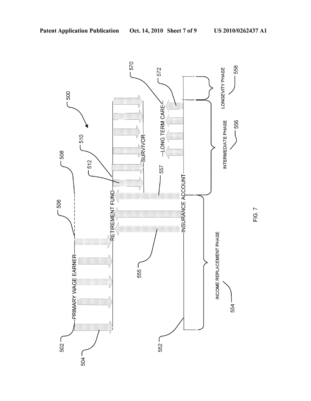 SYSTEM AND METHOD FOR ADMINISTERING INCOME REPLACEMENT AND LONGEVITY INSURANCE - diagram, schematic, and image 08