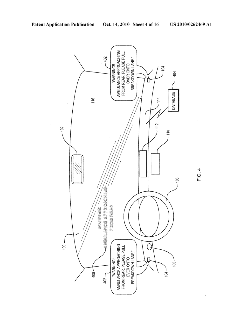 DIGITAL WINDSHIELD INFORMATION SYSTEM EMPLOYING A RECOMMENDATION ENGINE KEYED TO A MAP DATABASE SYSTEM - diagram, schematic, and image 05