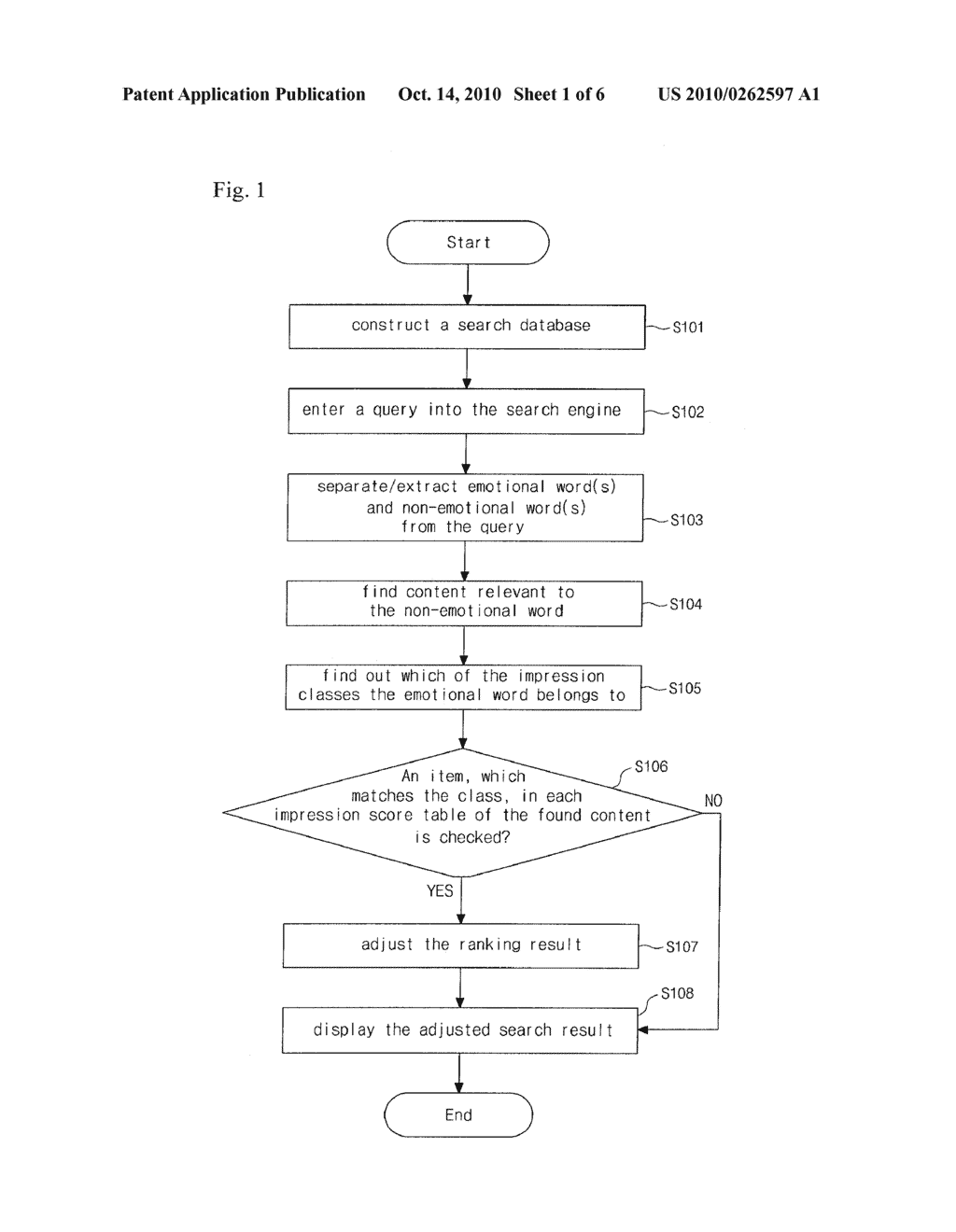 METHOD AND SYSTEM FOR SEARCHING INFORMATION OF COLLECTIVE EMOTION BASED ON COMMENTS ABOUT CONTENTS ON INTERNET - diagram, schematic, and image 02