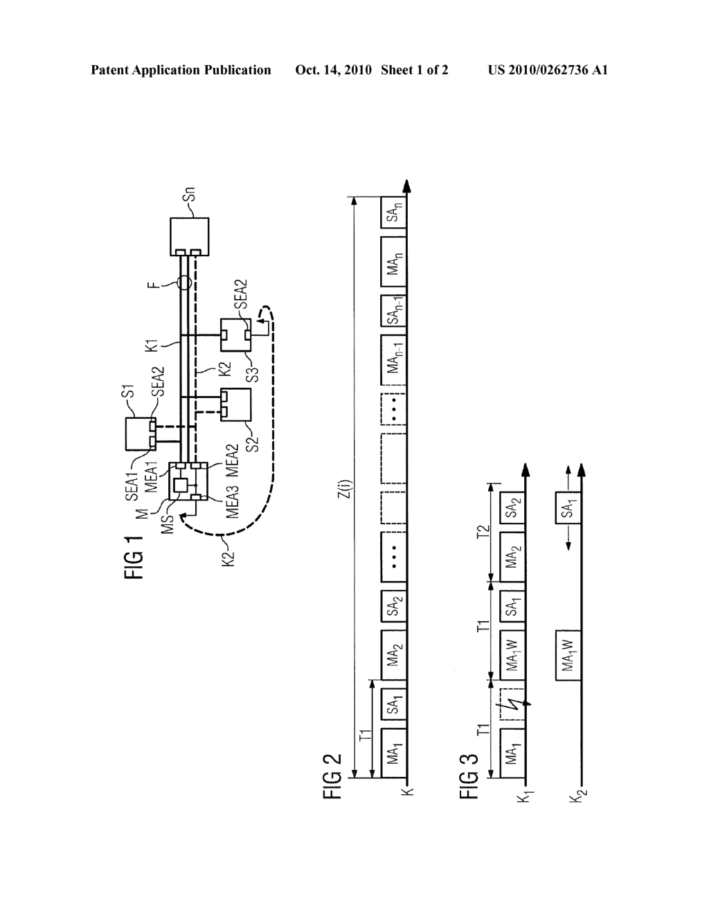 COMMUNICATION METHOD AND MASTER-SLAVE SYSTEM FOR A FIELD BUS CONFIGURED ACCORDING TO THE AS-INTERFACE STANDARD - diagram, schematic, and image 02