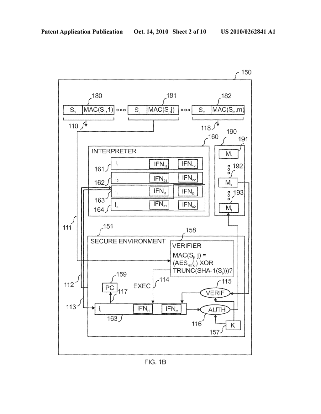 METHOD FOR SECURE PROGRAM CODE EXECUTION IN AN ELECTRONIC DEVICE - diagram, schematic, and image 03