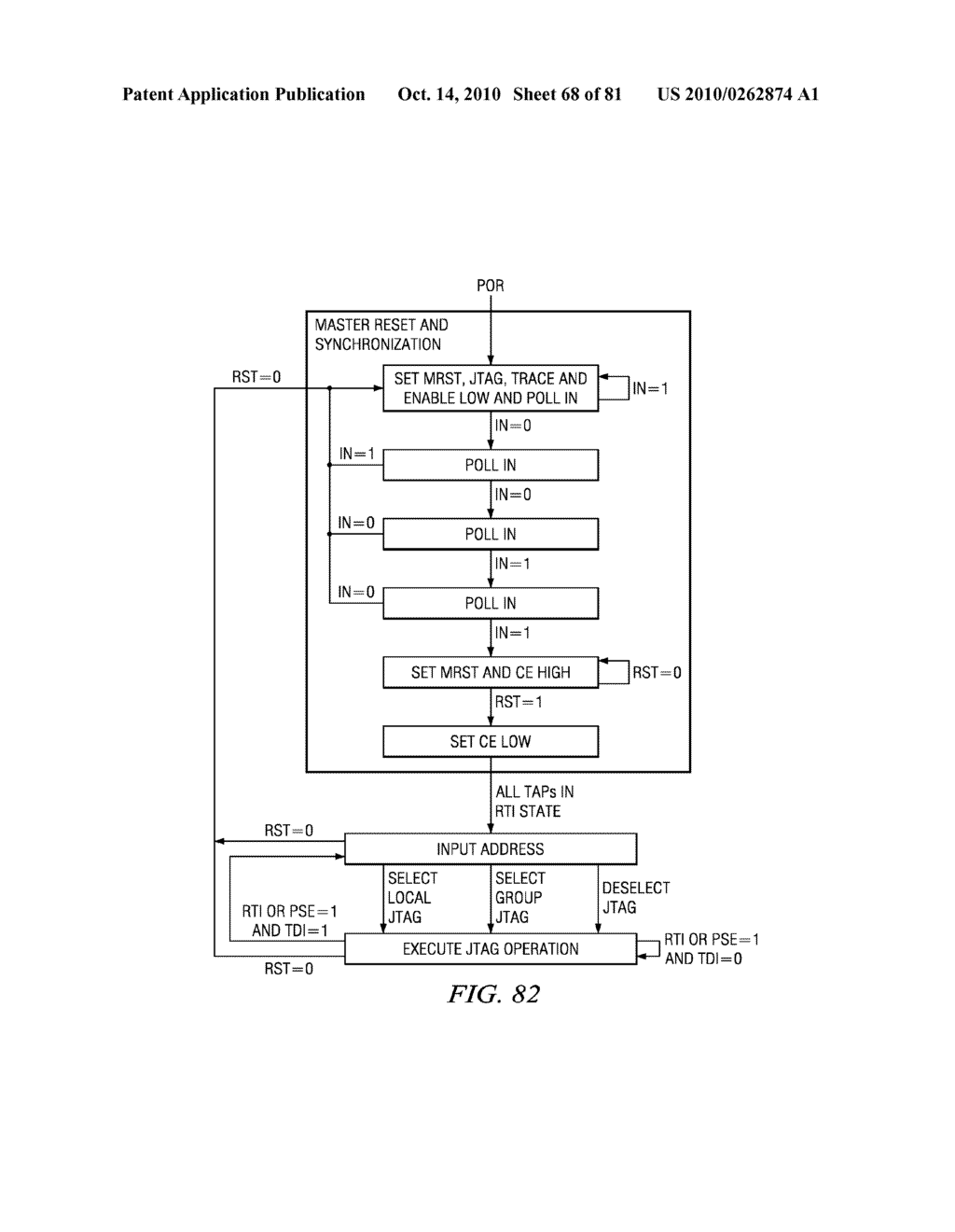 SELECTABLE JTAG OR TRACE ACCESS WITH DATA STORE AND OUTPUT - diagram, schematic, and image 69