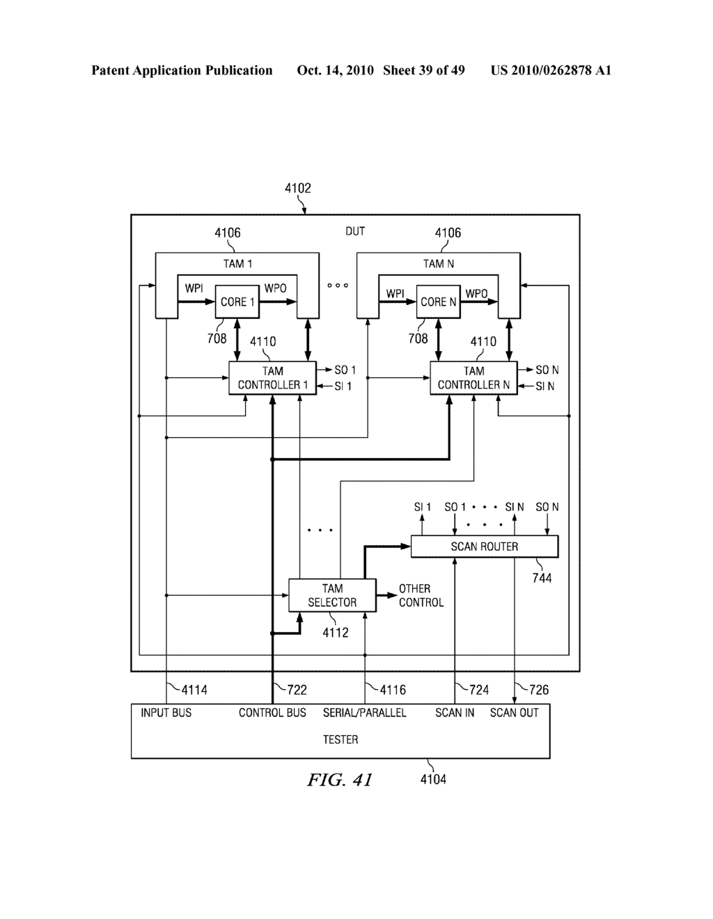 DOUBLE DATA RATE TEST INTERFACE AND ARCHITECTURE - diagram, schematic, and image 40