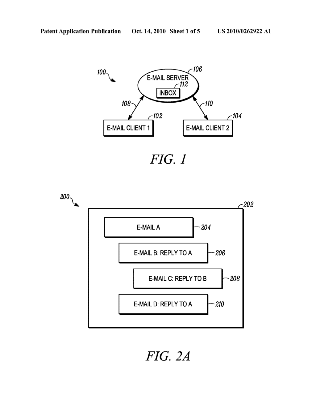 Method and System for Processing Electronic Mail - diagram, schematic, and image 02