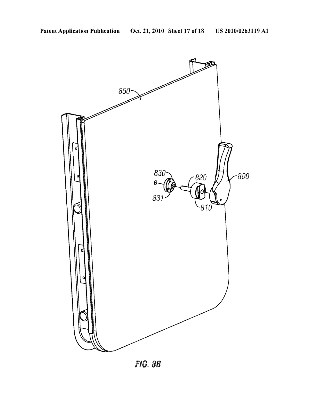 Door Assembly for Walk-In Bathtub - diagram, schematic, and image 18