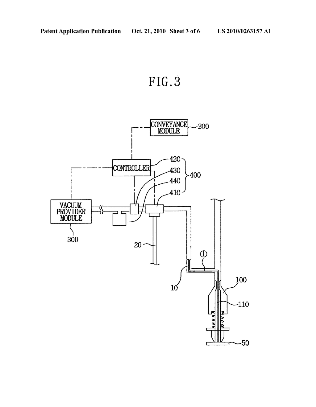 VACUUM NOZZLE CONTROL APPARATUS AND HEAD ASSEMBLY FOR CHIP MOUNTER HAVING THE SAME - diagram, schematic, and image 04