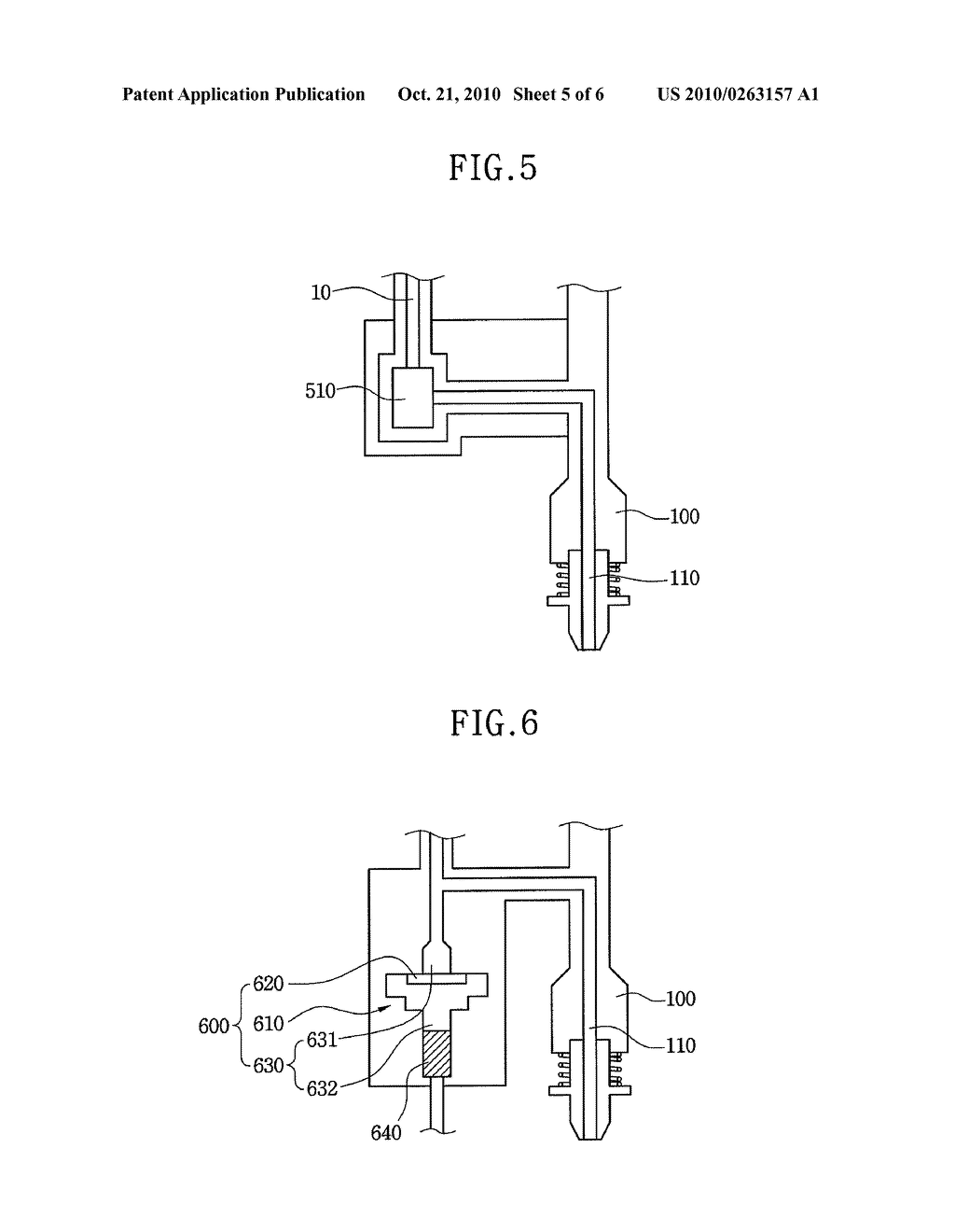 VACUUM NOZZLE CONTROL APPARATUS AND HEAD ASSEMBLY FOR CHIP MOUNTER HAVING THE SAME - diagram, schematic, and image 06