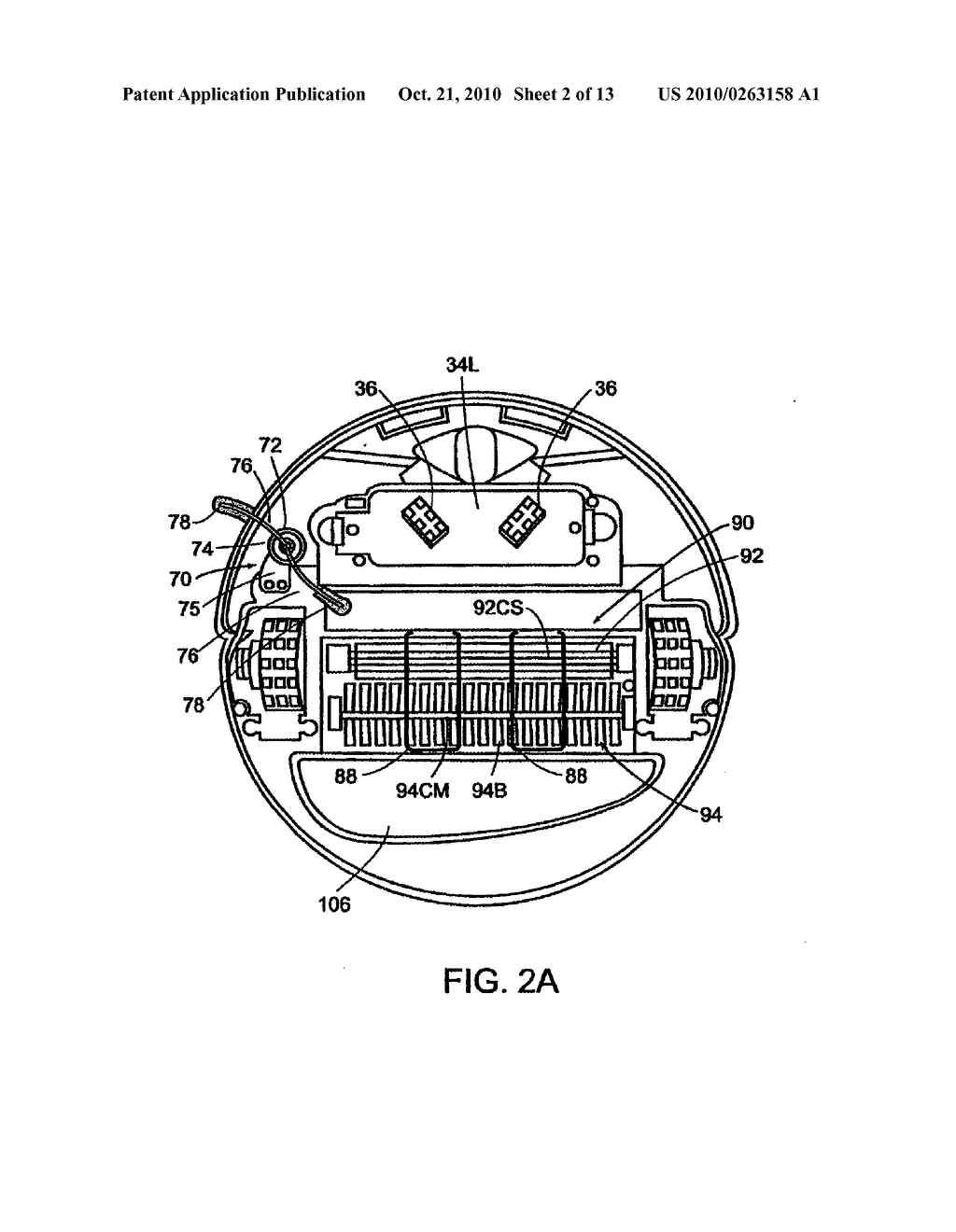 AUTONOMOUS FLOOR-CLEANING ROBOT - diagram, schematic, and image 03